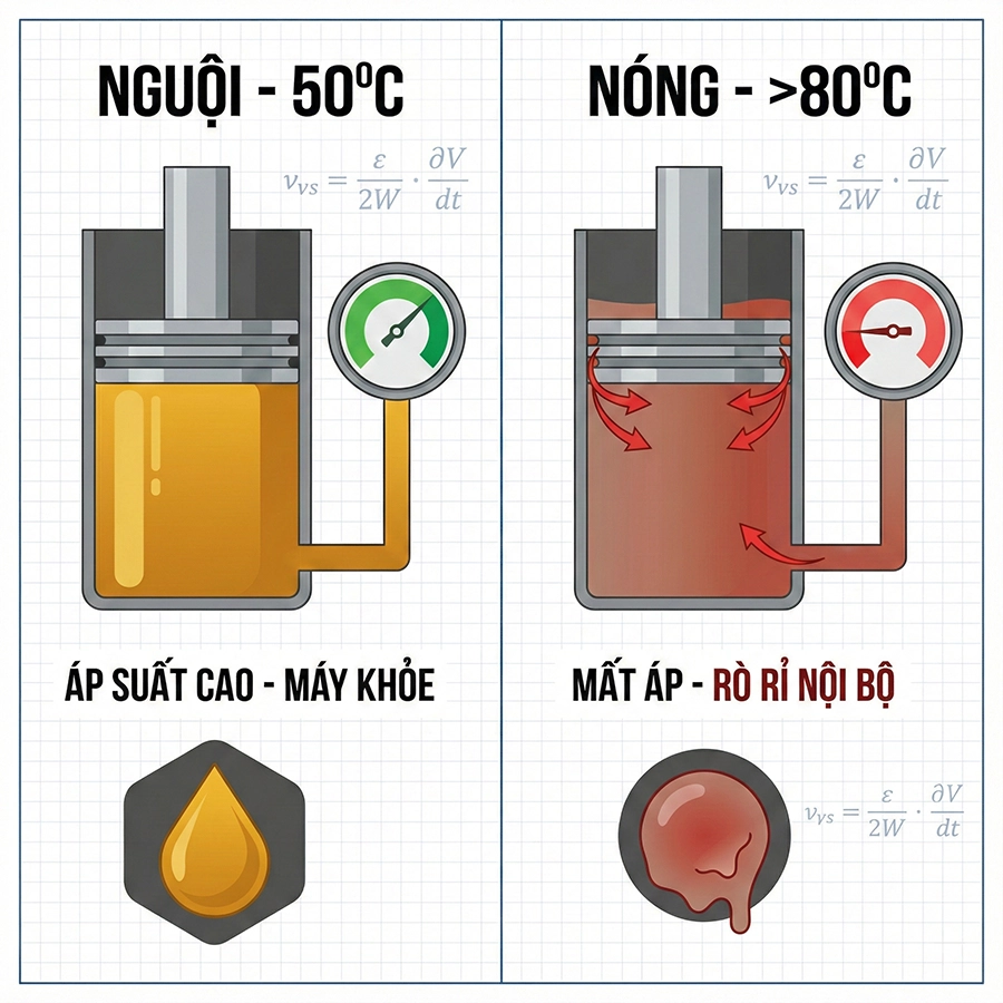 hiện tượng lịm tải tr&ecirc;n m&aacute;y x&uacute;c