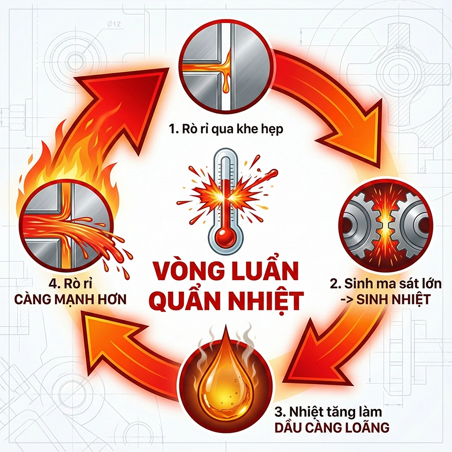 hiện tượng lịm tải tr&ecirc;n m&aacute;y x&uacute;c