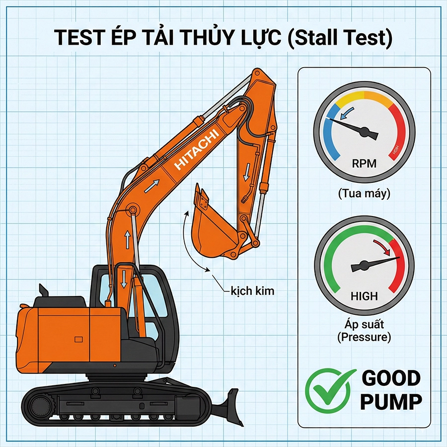máy đào hitachi qua sử dụng