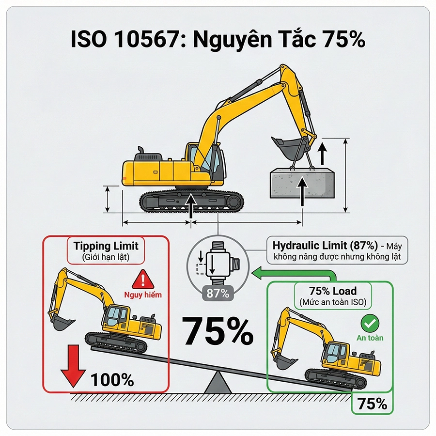 hướng dẫn l&aacute;i m&aacute;y đ&agrave;o an to&agrave;n