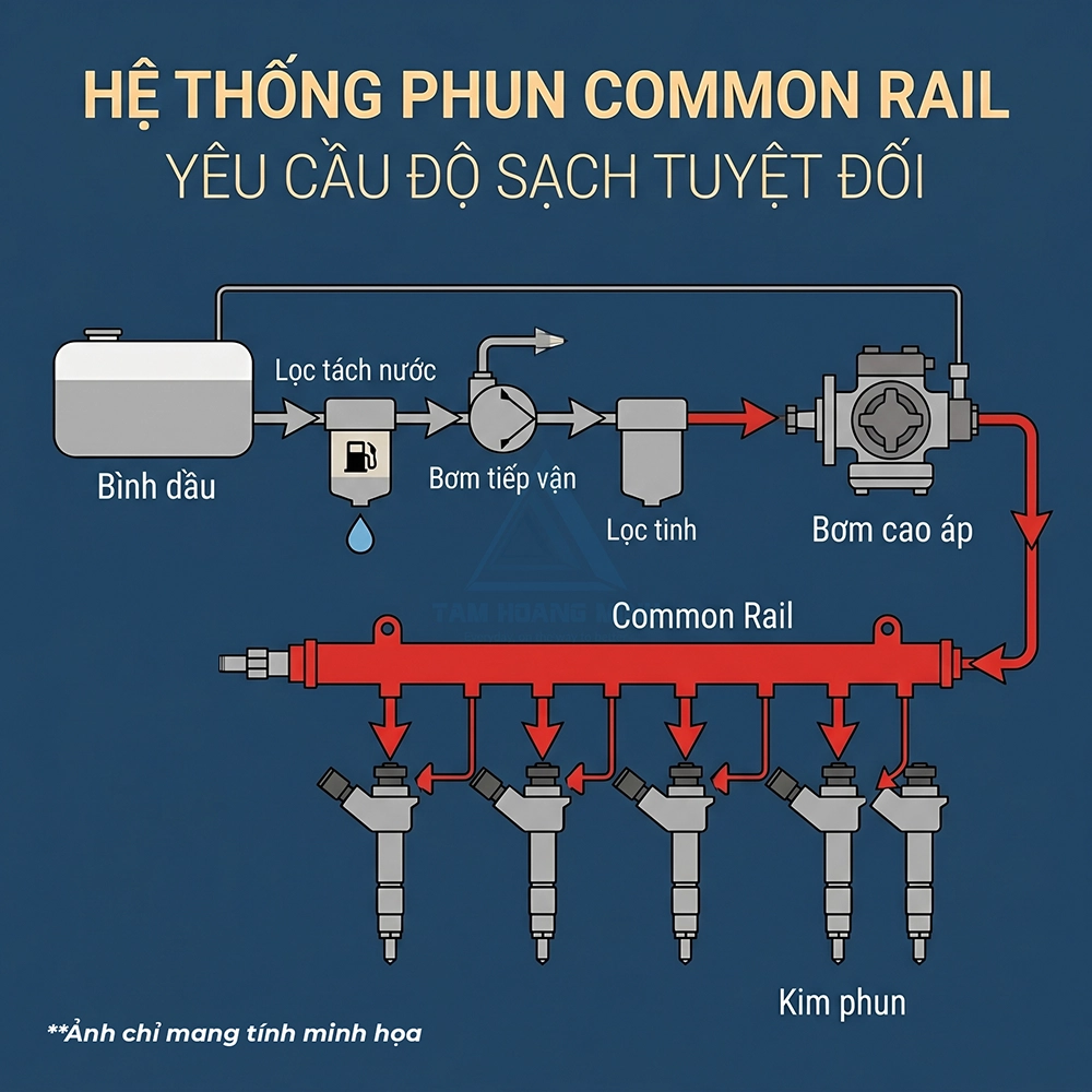 lọc nhi&ecirc;n liệu t&aacute;ch nước Donaldson