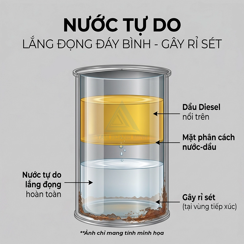lọc nhi&ecirc;n liệu t&aacute;ch nước Donaldson