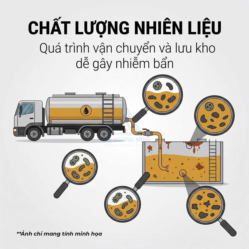 lọc nhi&ecirc;n liệu t&aacute;ch nước Donaldson