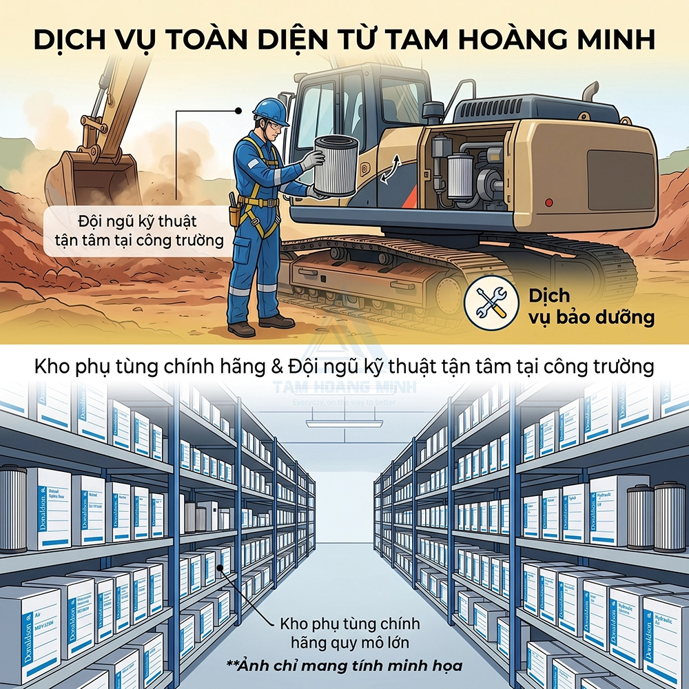 lọc nhi&ecirc;n liệu t&aacute;ch nước Donaldson