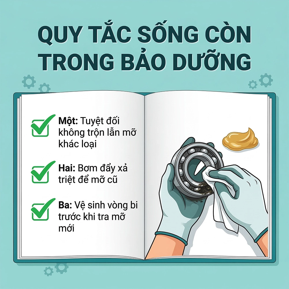 mỡ bôi trơn cho máy xúc