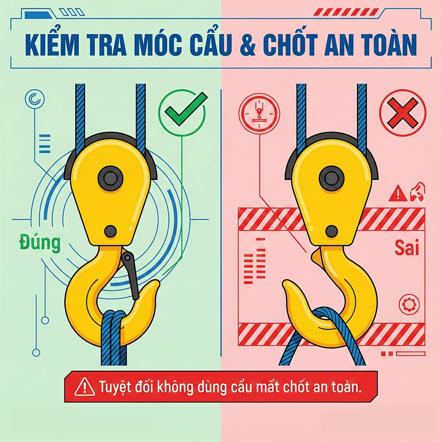 vận h&agrave;nh cẩu an to&agrave;n