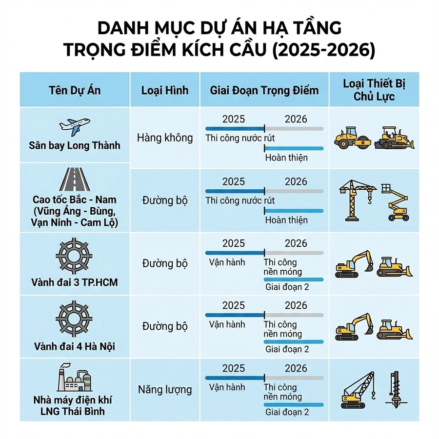 thị trường xây dựng việt nam 2025-2026