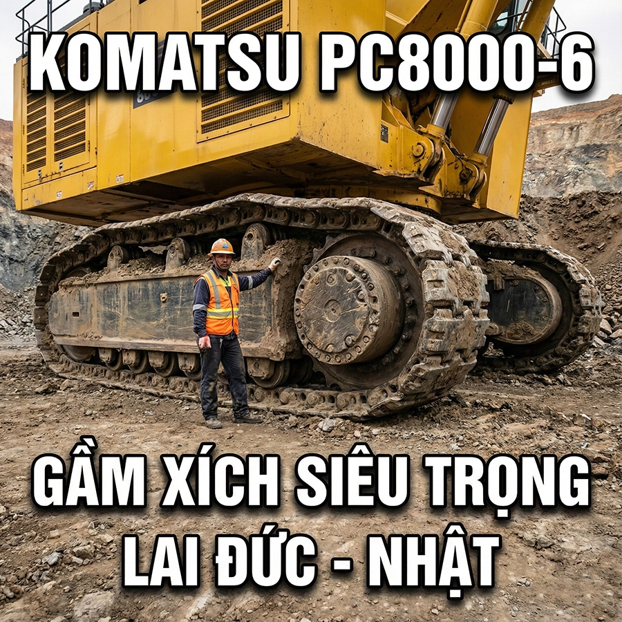máy xúc thuỷ lực lớn nhất
