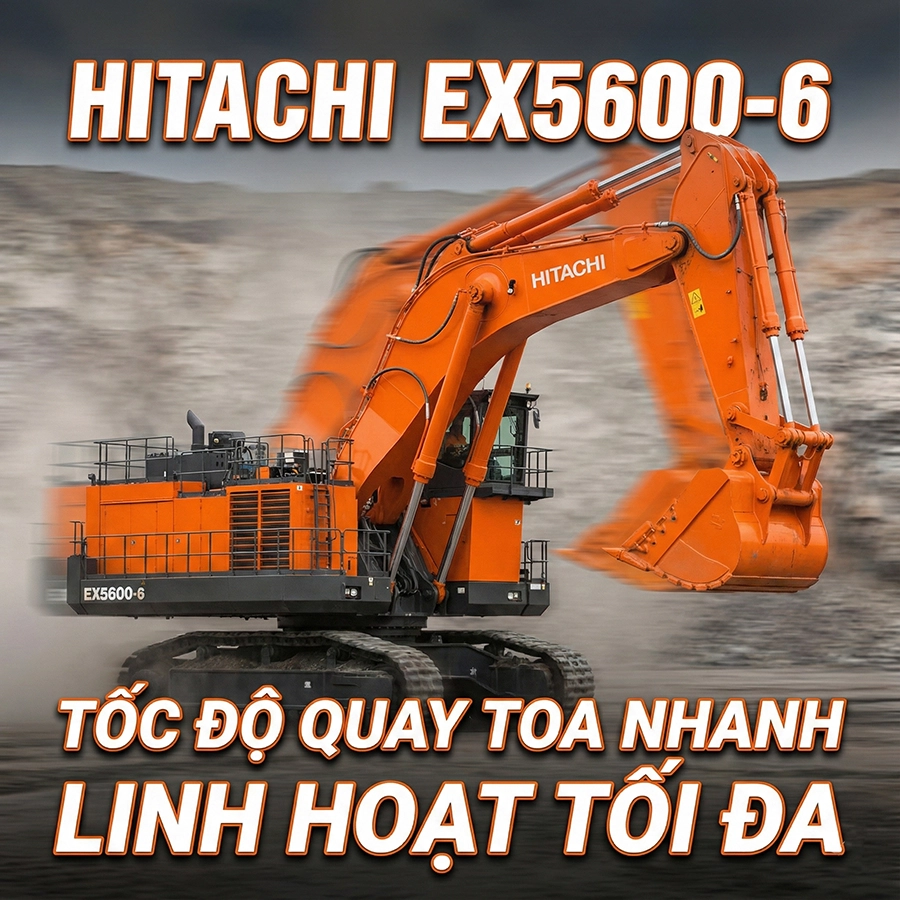máy xúc thuỷ lực lớn nhất