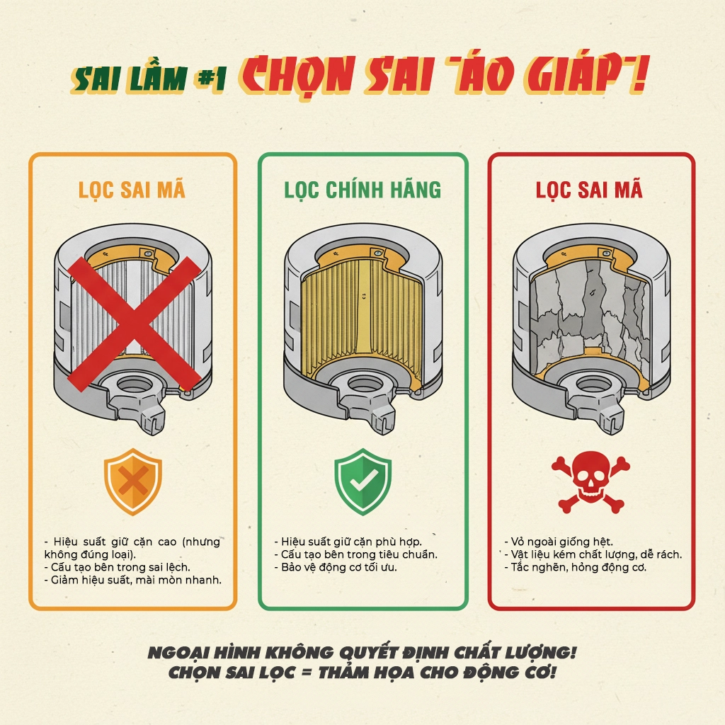 tự thay lọc ở nhà