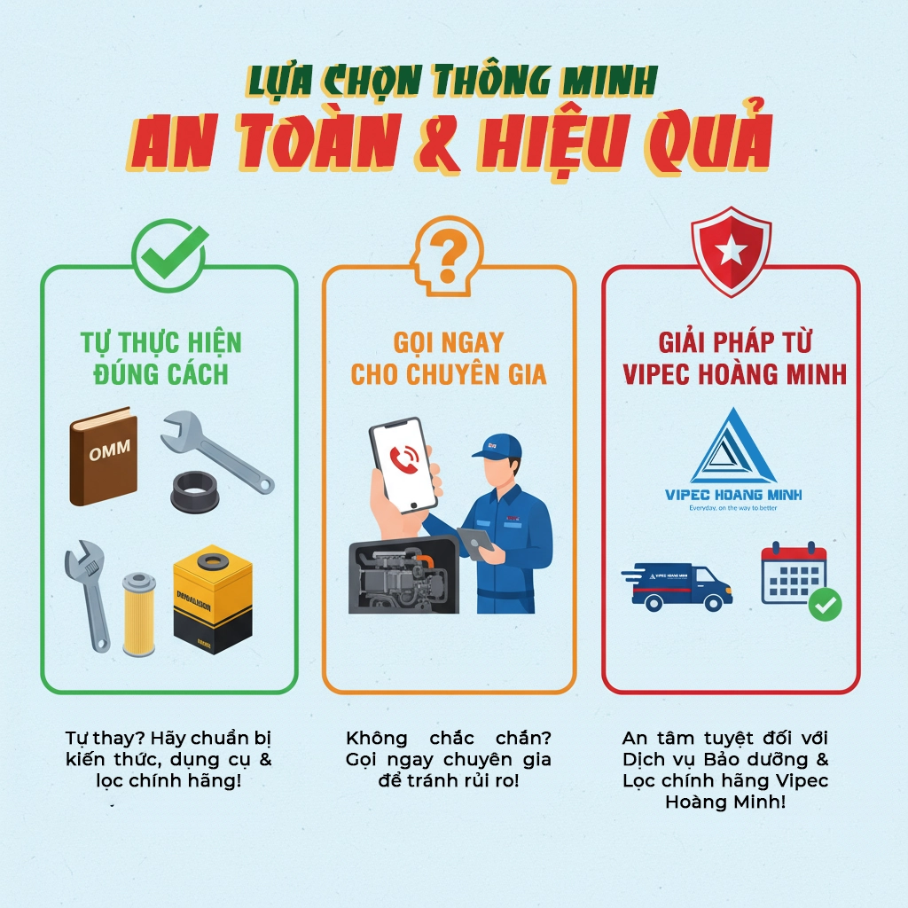 tự thay lọc ở nhà