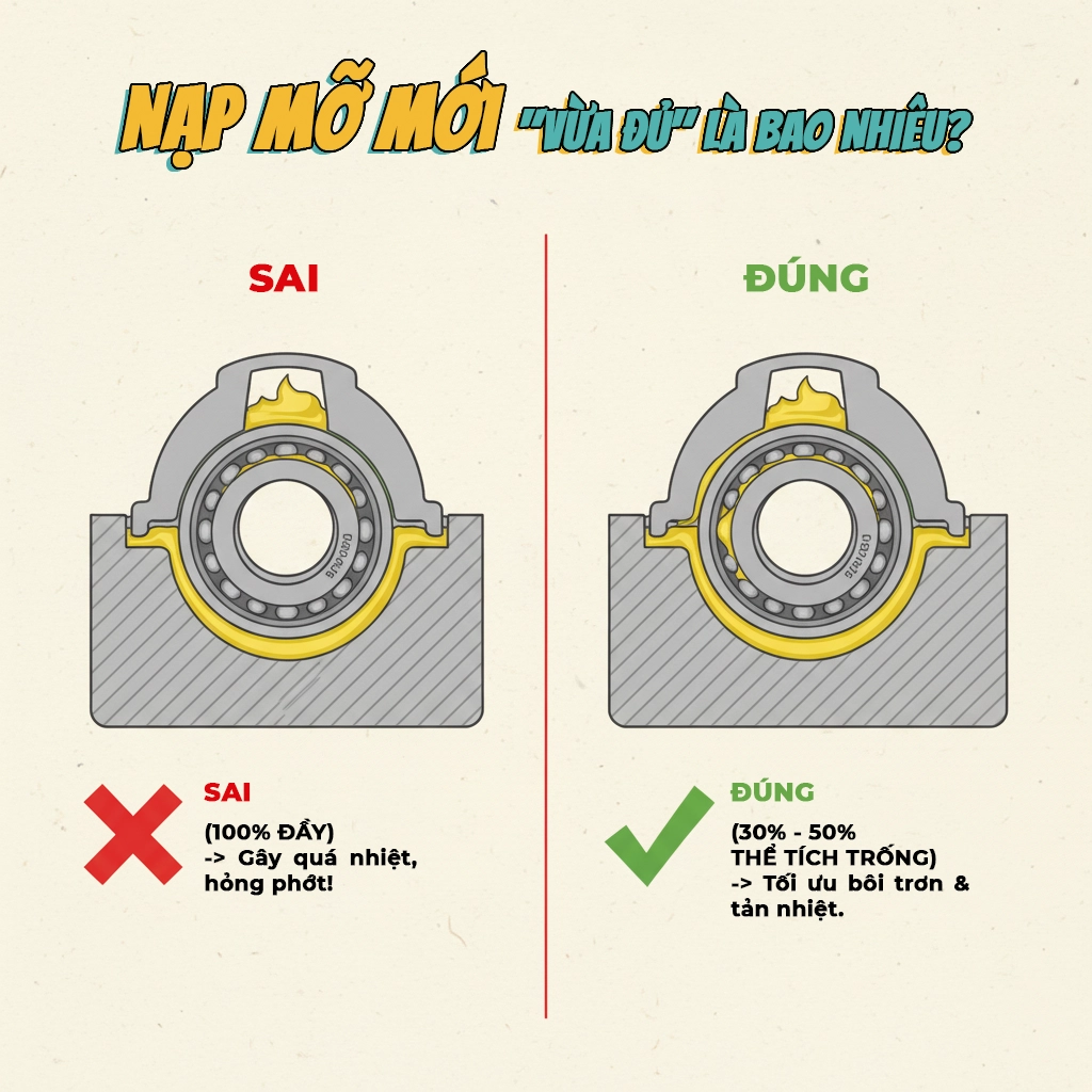 dùng quá nhiều hay ít mỡ