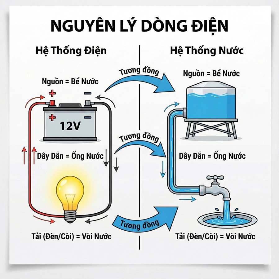 chẩn đoán lỗi hệ thống điện