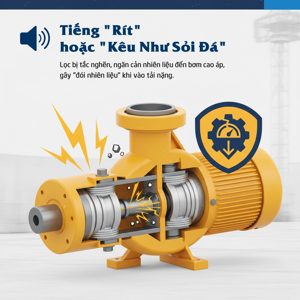 chẩn đoán và sửa chữa xe lu