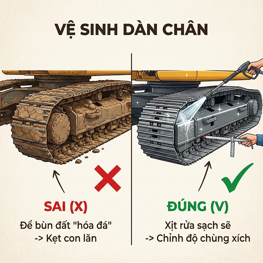 checklist bảo dưỡng toàn diện cuối năm