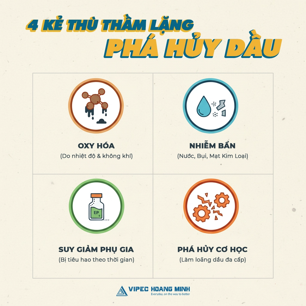 dấu hiệu nhận biết dầu hộp số cần thay thế