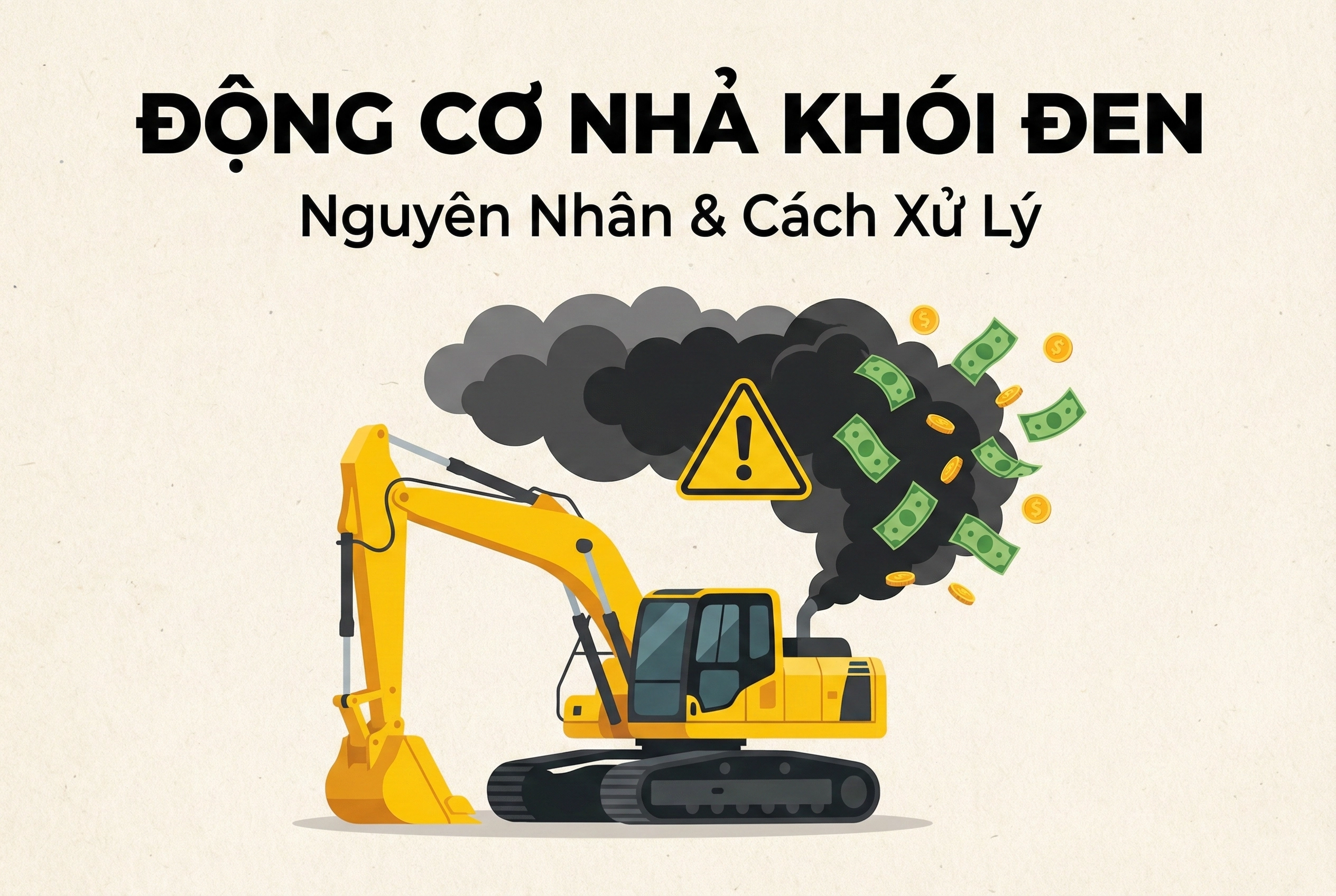 ĐỘNG CƠ DIESEL RA KHÓI ĐEN - GIẢI MÃ HIỆN TƯỢNG, CHẨN ĐOÁN CHUYÊN SÂU & GIẢI PHÁP TRIỆT ĐỂ