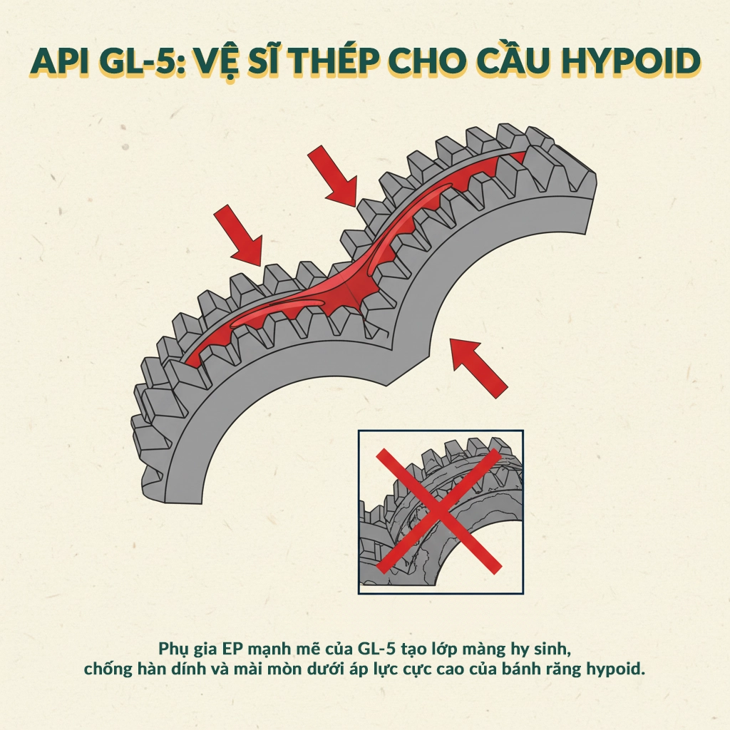 giải mã API GL-4 và GL-5