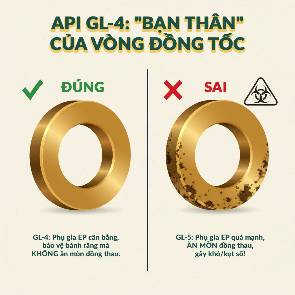giải mã API GL-4 và GL-5