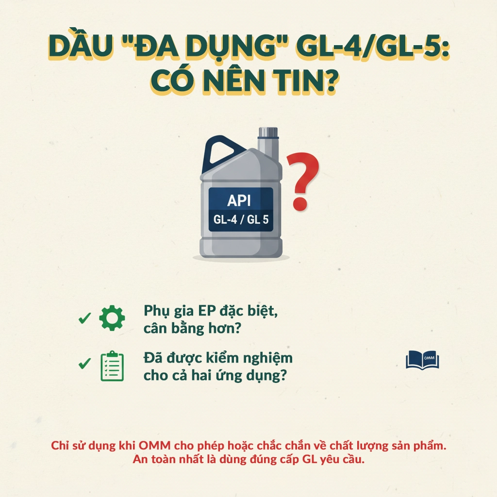giải mã API GL-4 và GL-5