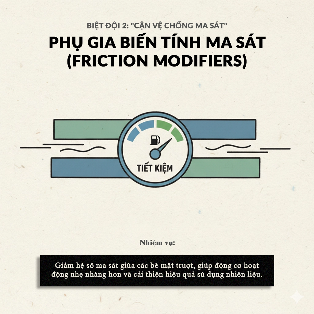hệ phụ gia dầu nhớt