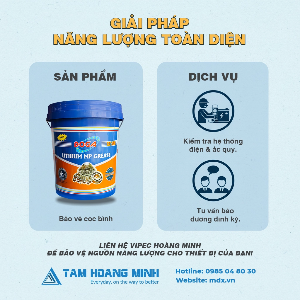 bảo dưỡng ắc quy đúng cách