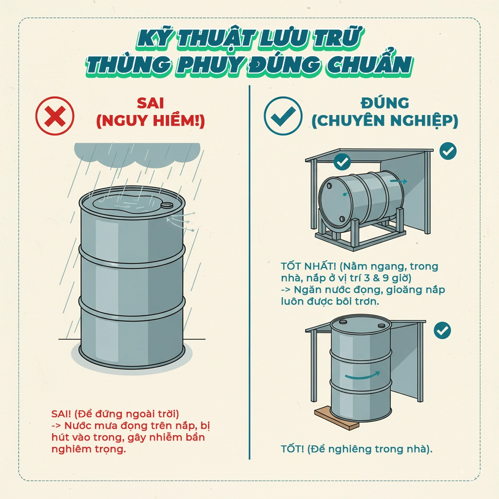 hướng dẫn bảo quản mỡ bôi trơn
