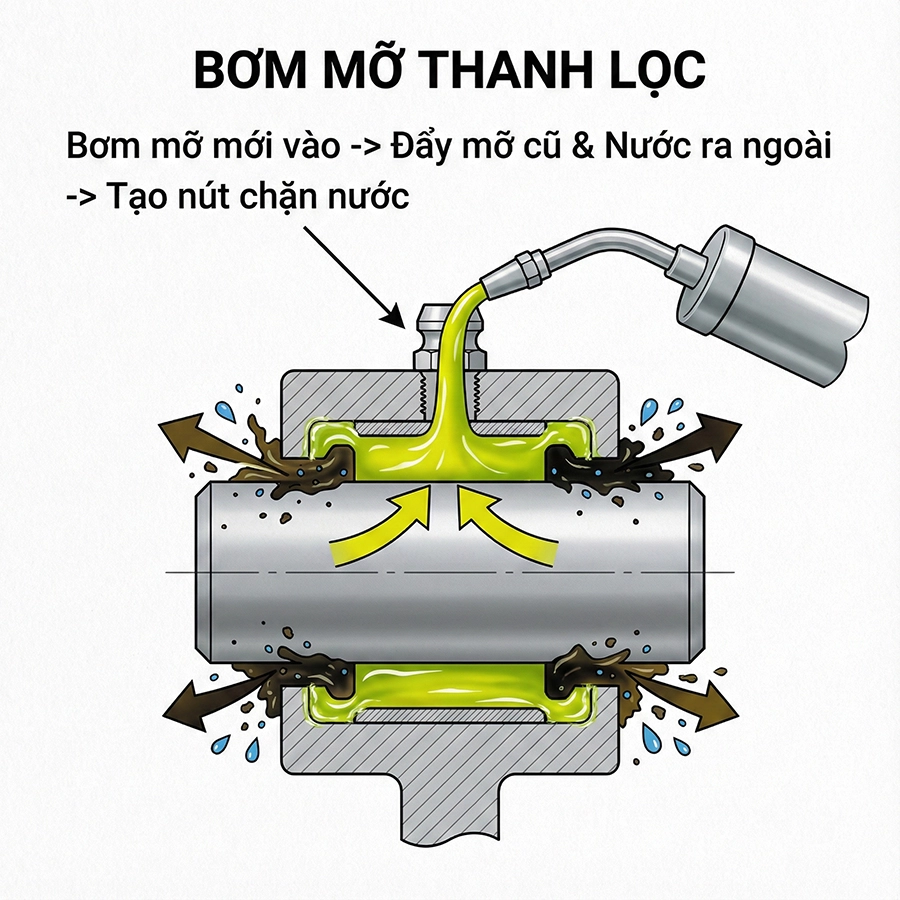 bảo quản máy cơ giới ngủ đông
