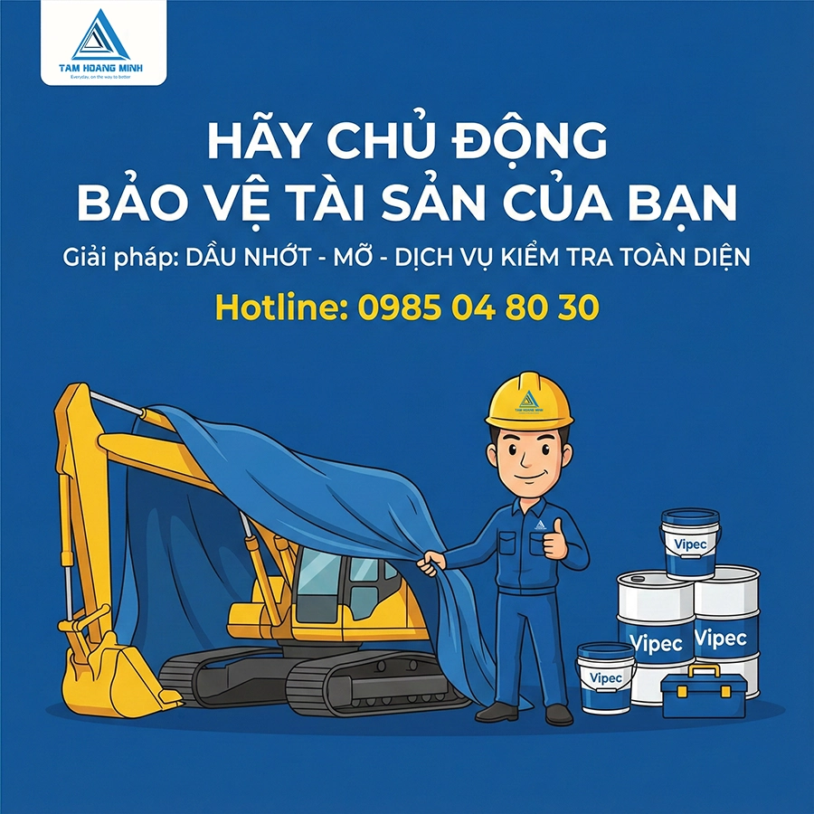 bảo quản máy cơ giới ngủ đông