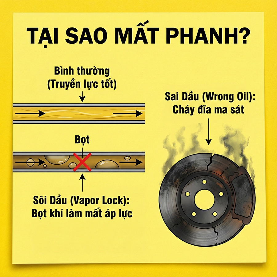 kiểm tra hệ thống phanh