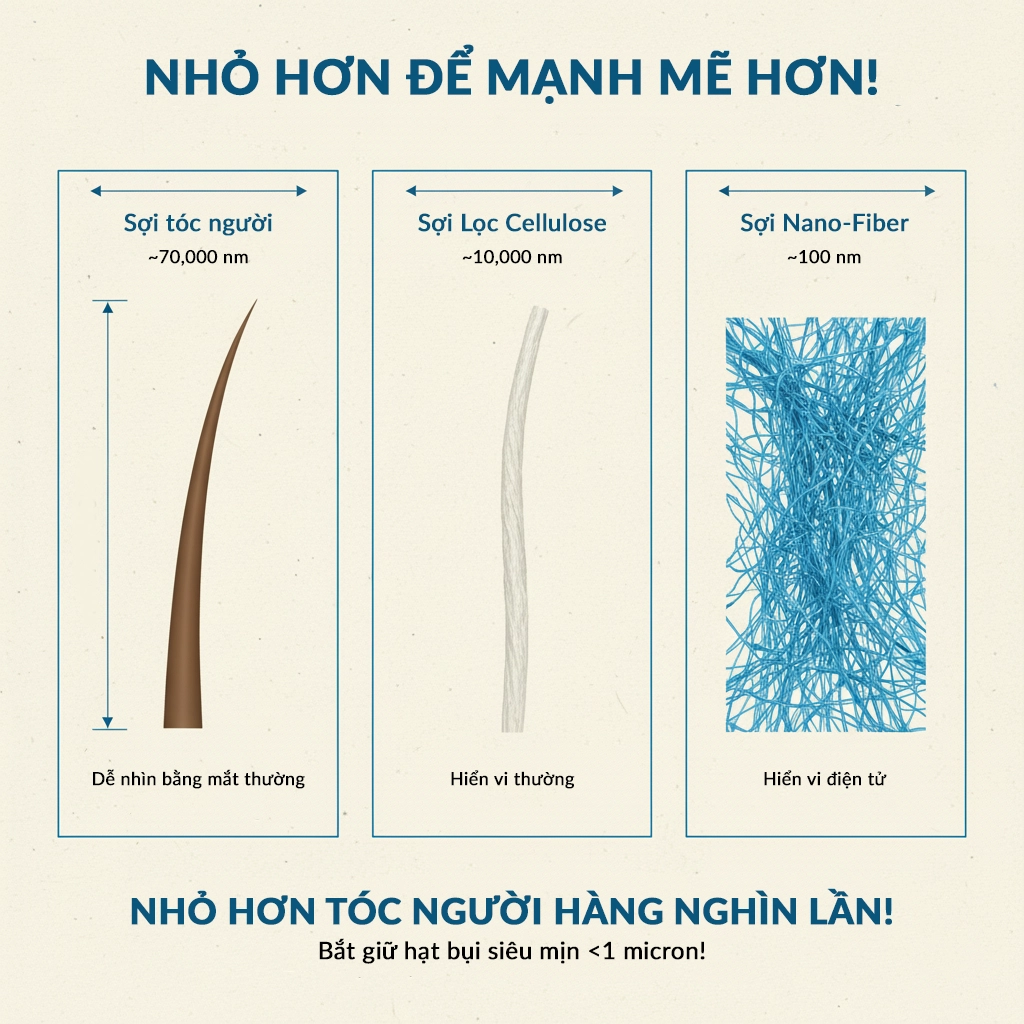 Công nghệ lọc Nano-fiber