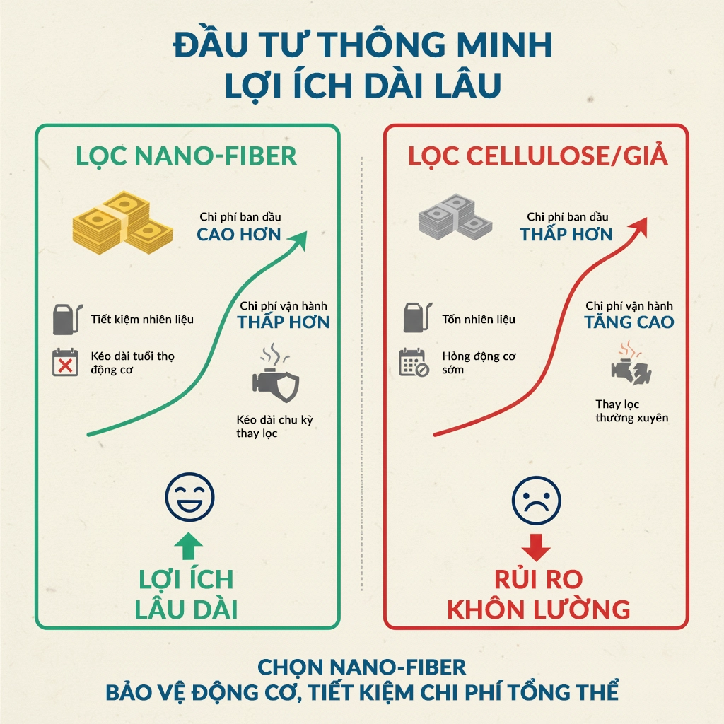 Công nghệ lọc Nano-fiber