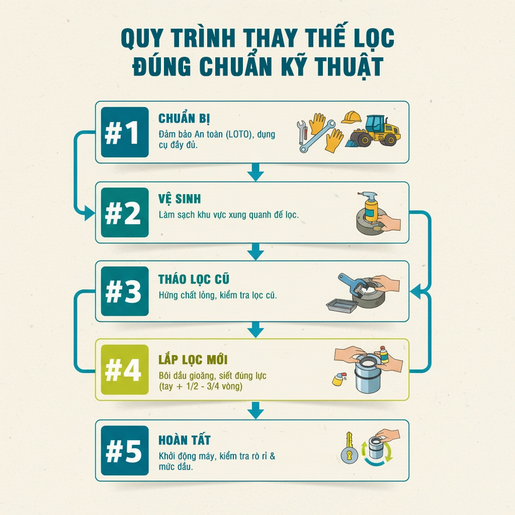 vai trò của lọc động cơ