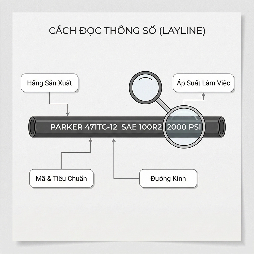 vỡ ống dầu thủy lực