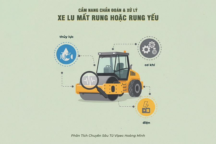 xe lu mất rung hoặc rung yếu