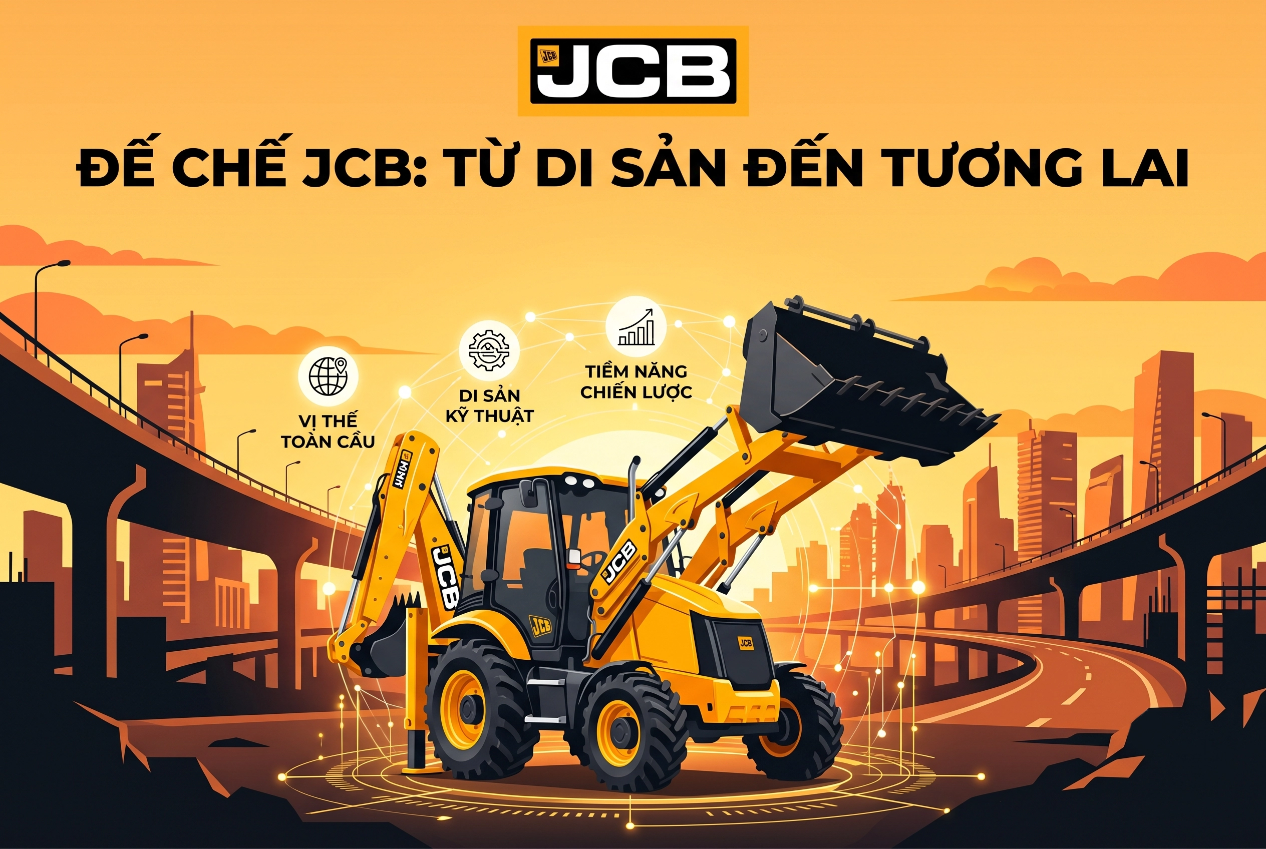 Tập đo&agrave;n m&aacute;y cơ giới JCB