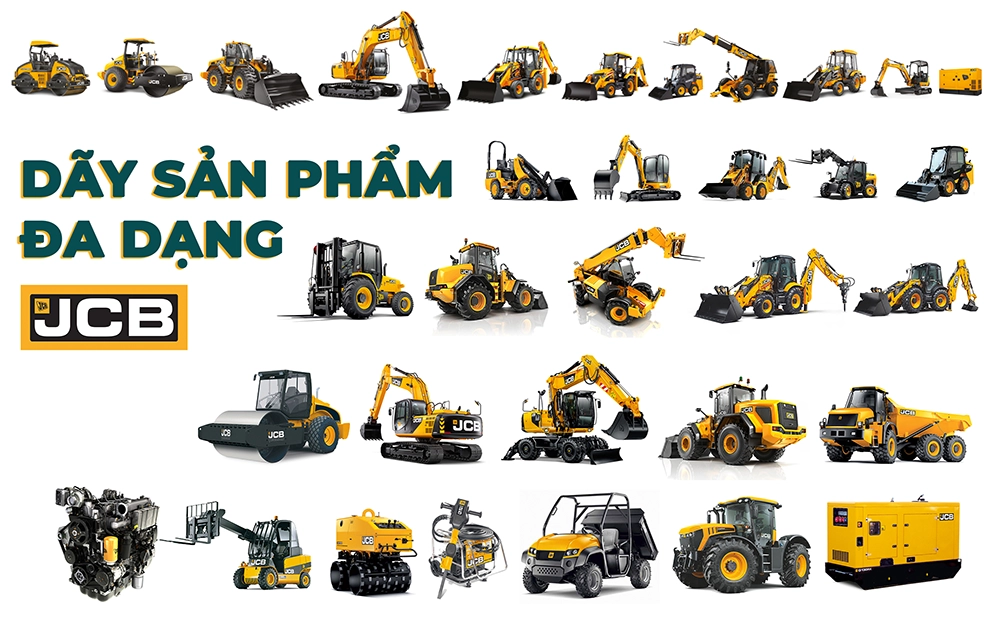 Tập đo&agrave;n m&aacute;y cơ giới JCB