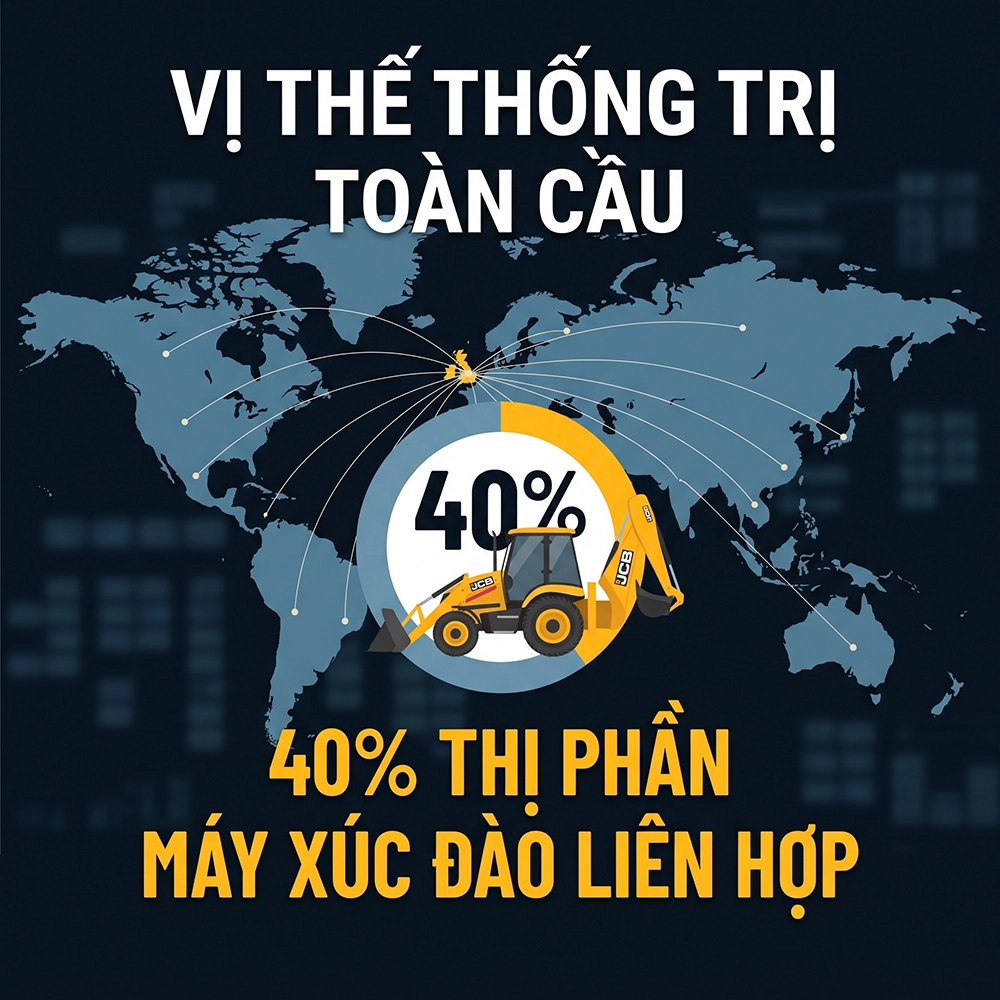 Tập đo&agrave;n m&aacute;y cơ giới JCB