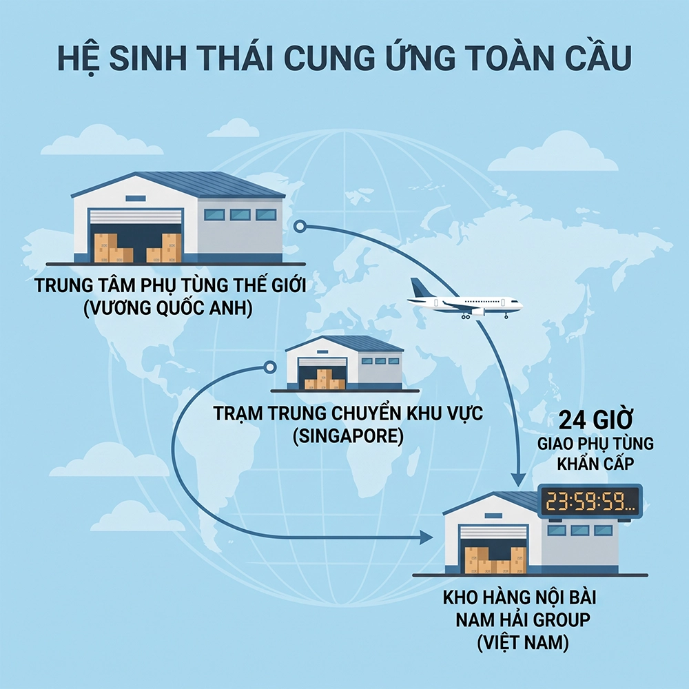 Tập đo&agrave;n m&aacute;y cơ giới JCB