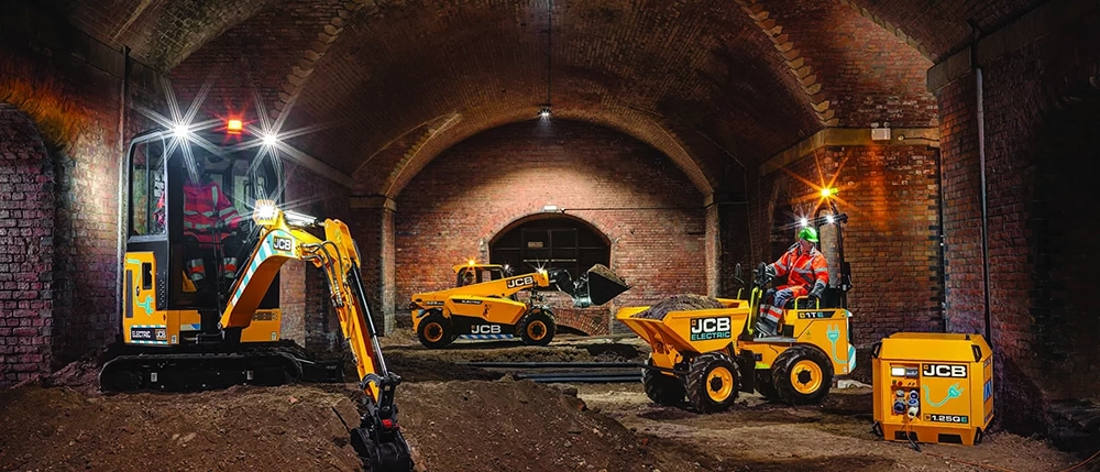 Tập đo&agrave;n m&aacute;y cơ giới JCB