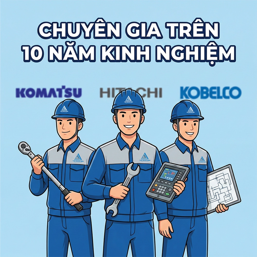 dịch vụ sửa chữa máy đào