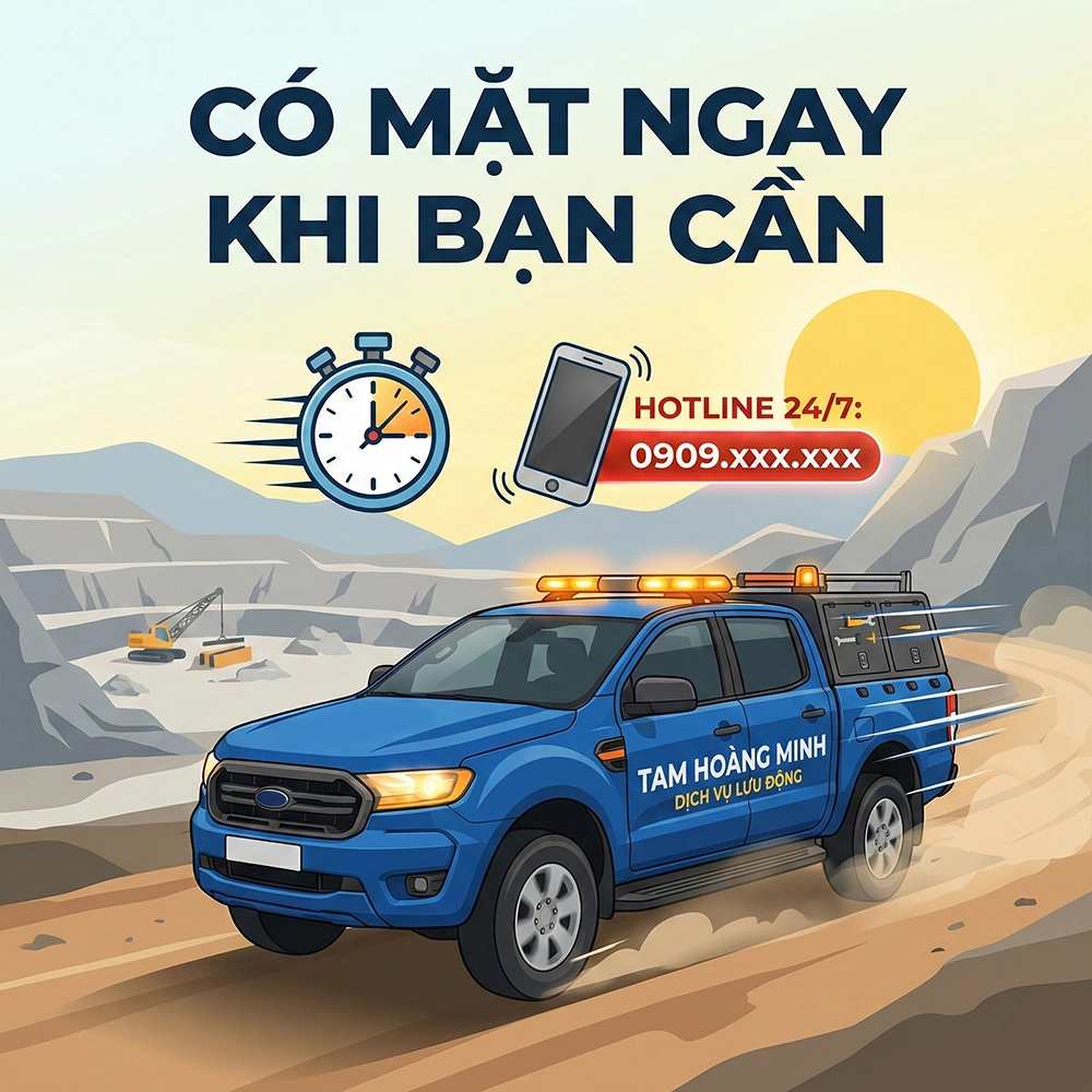 dịch vụ sửa chữa máy đào