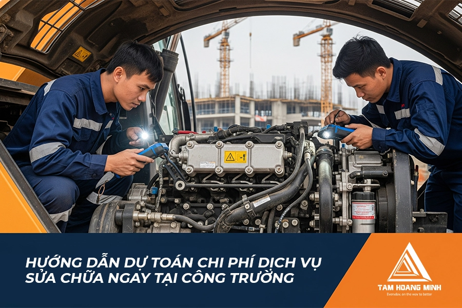 HƯỚNG DẪN DỰ TOÁN CHI PHÍ DỊCH VỤ SỬA CHỮA NGAY TẠI CÔNG TRƯỜNG