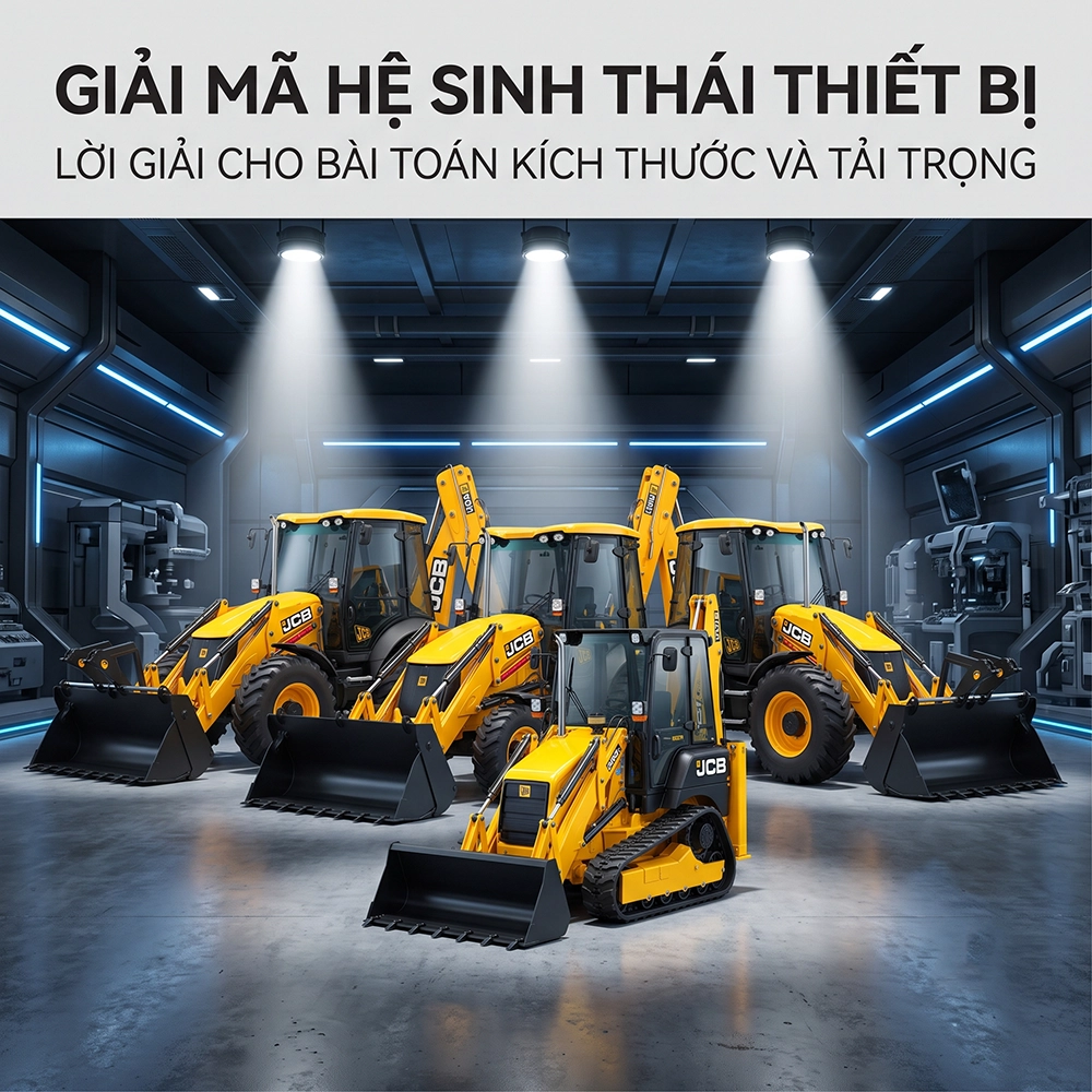 máy xúc đào liên hợp JCB