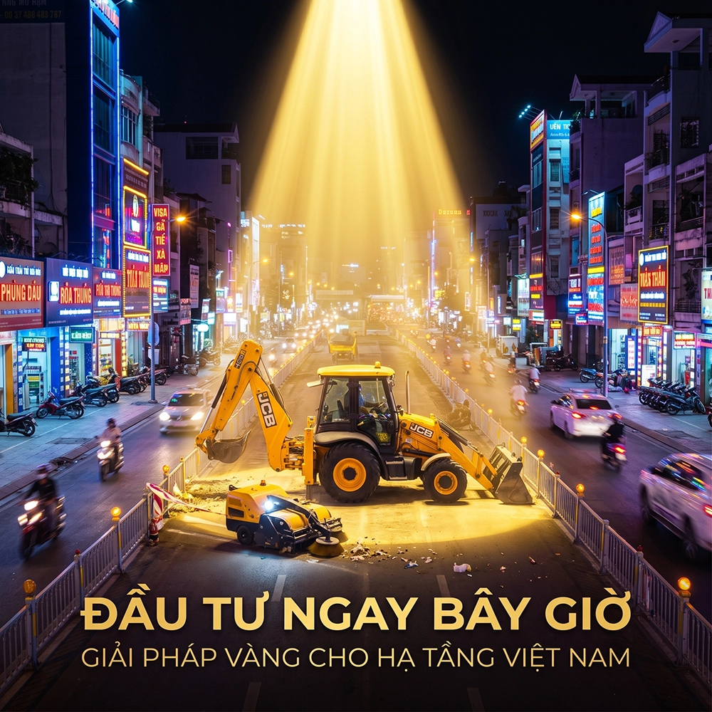 máy xúc đào liên hợp JCB